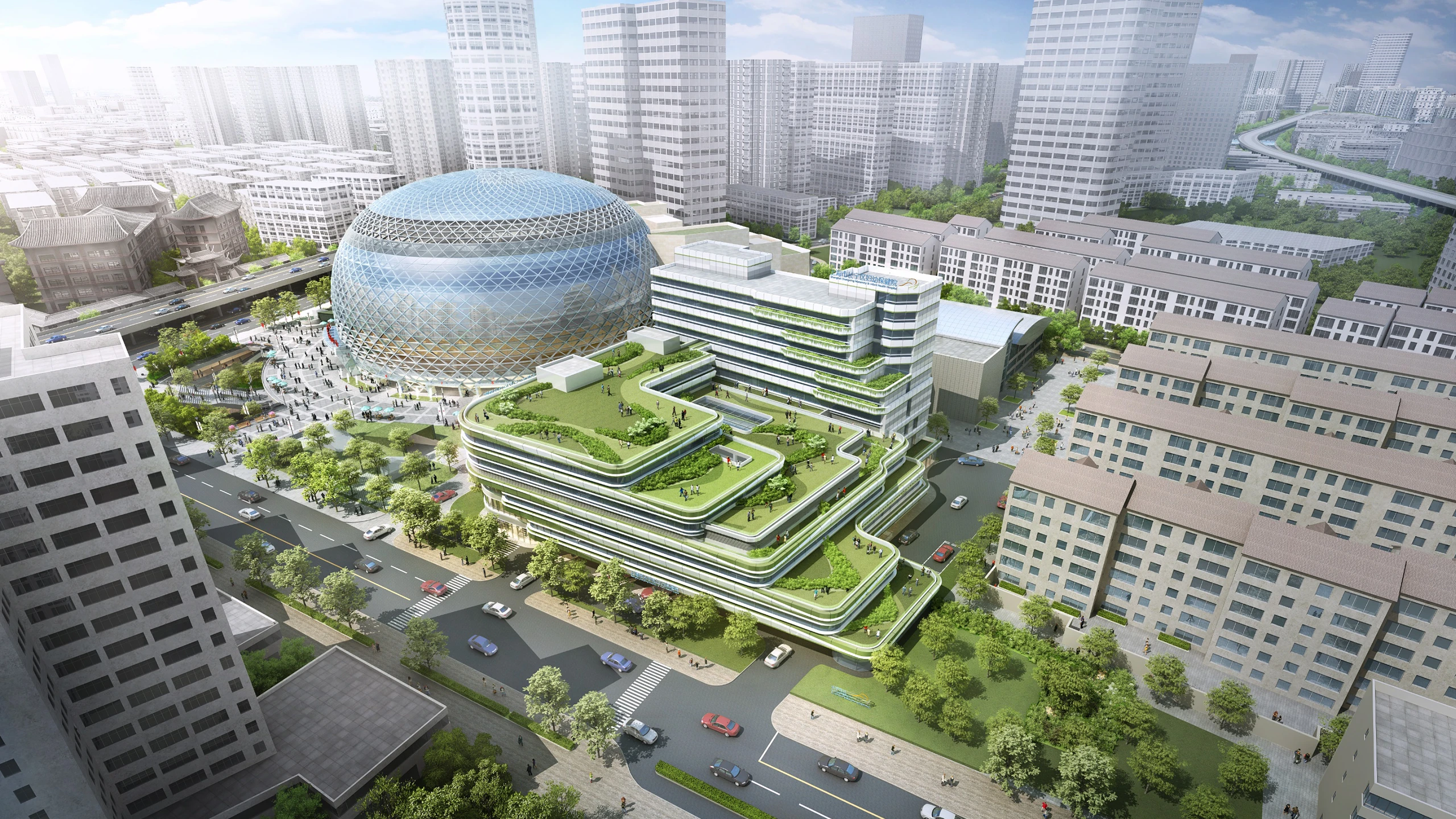 上海市长宁区妇幼保健院<br />
扩建工程